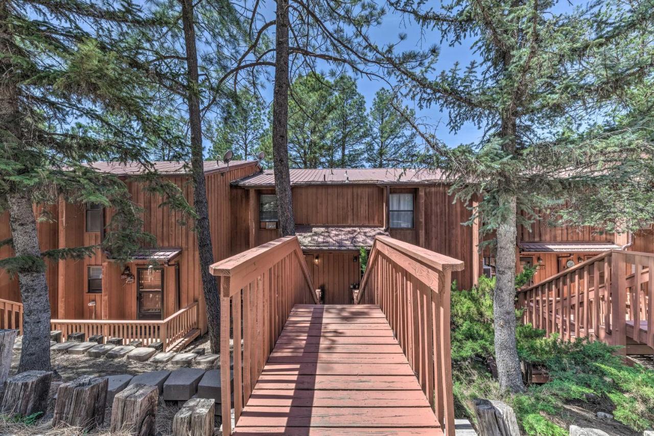 Forested Ruidoso Condo With Deck And Fireplace! Exterior foto