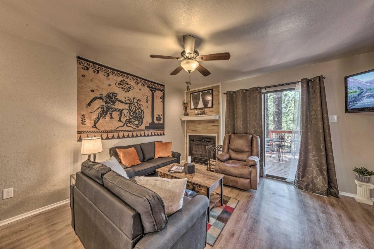 Forested Ruidoso Condo With Deck And Fireplace! Exterior foto